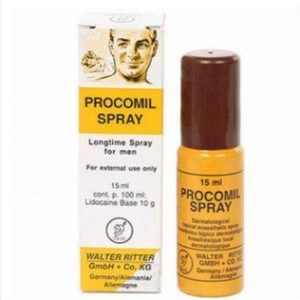 德國金剛持久液|PROCOMIL SPRAY|德國黑金剛|3分鐘見效 強效防早洩15ML